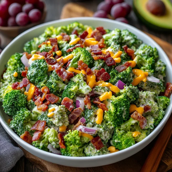 Broccoli Bacon Salad Recipe