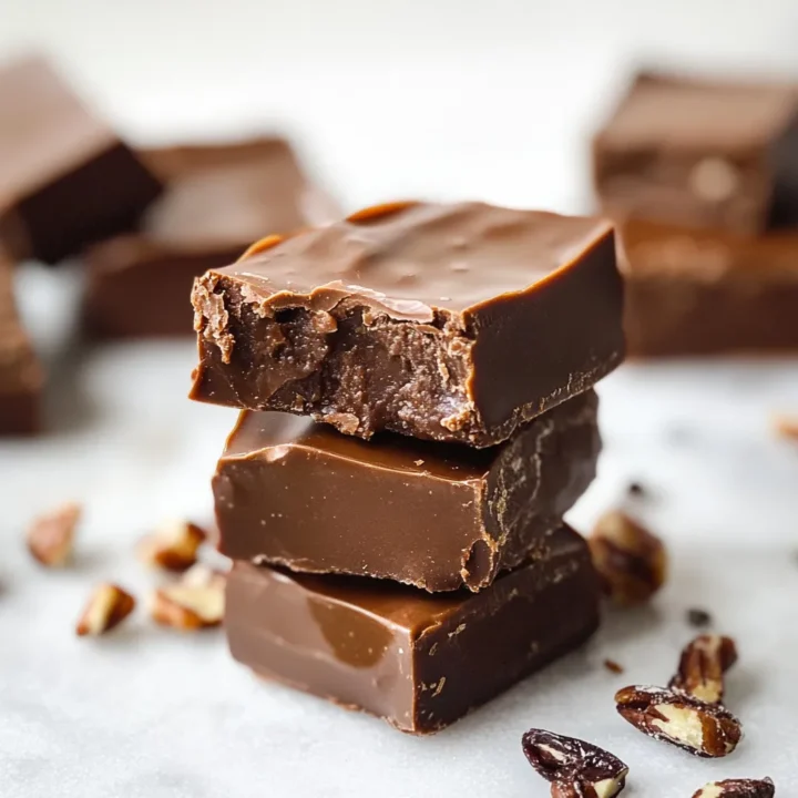 Easy Seven-Step Thanksgiving Fudge