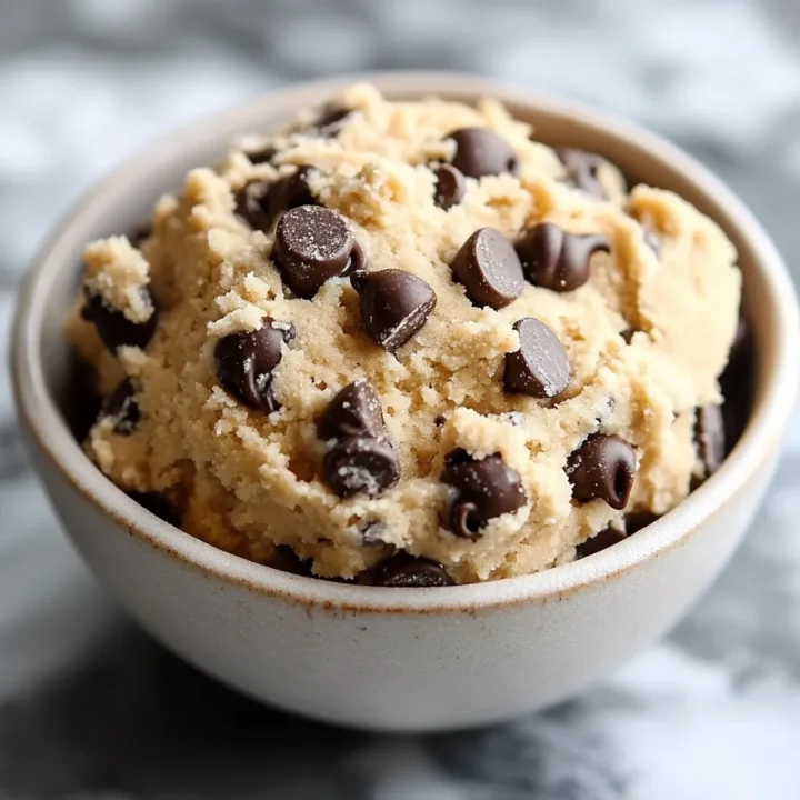 Greek Yogurt Cookie Dough: A Healthier Twist on a Classic Treat