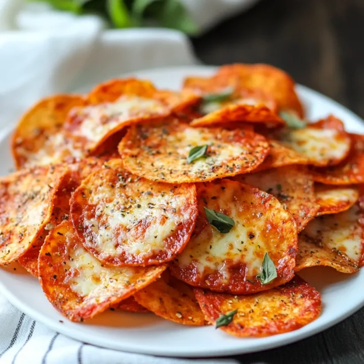 Crispy Baked Pizza Chips: A Delicious Snack for Every Occasion