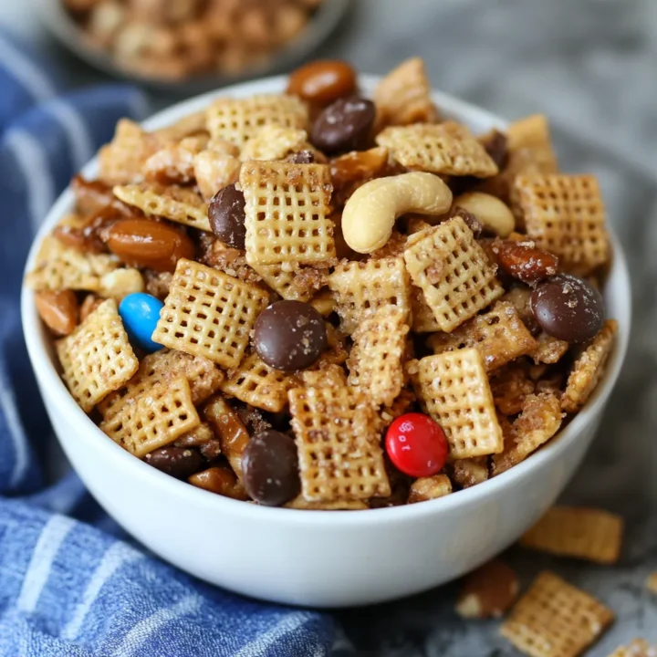 Addicting Toffee Chex Mix: A Sweet and Crunchy Snack Recipe