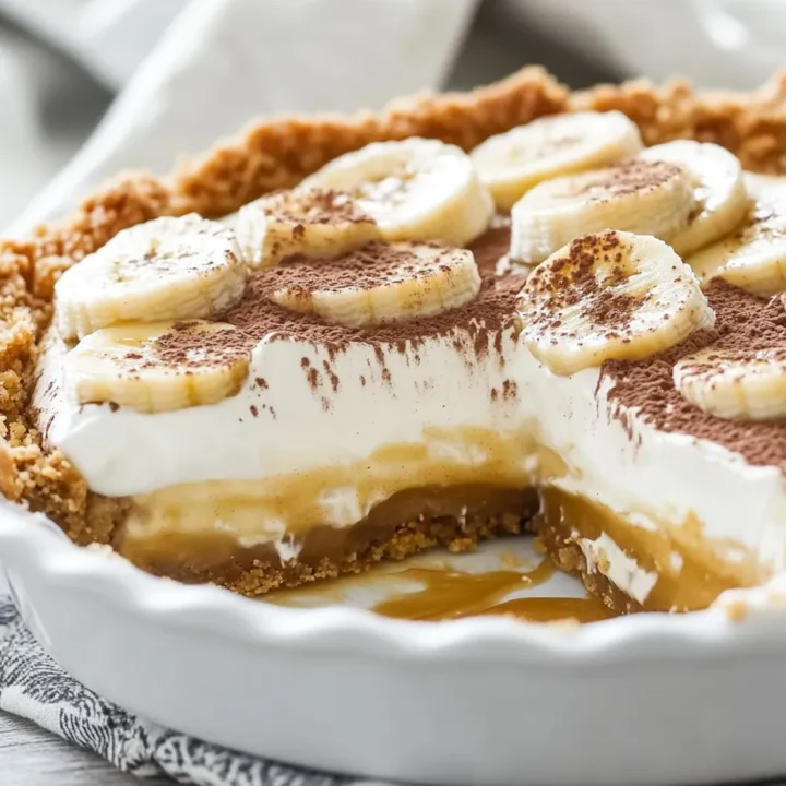 Easy Banoffee Pie Dessert Recipe