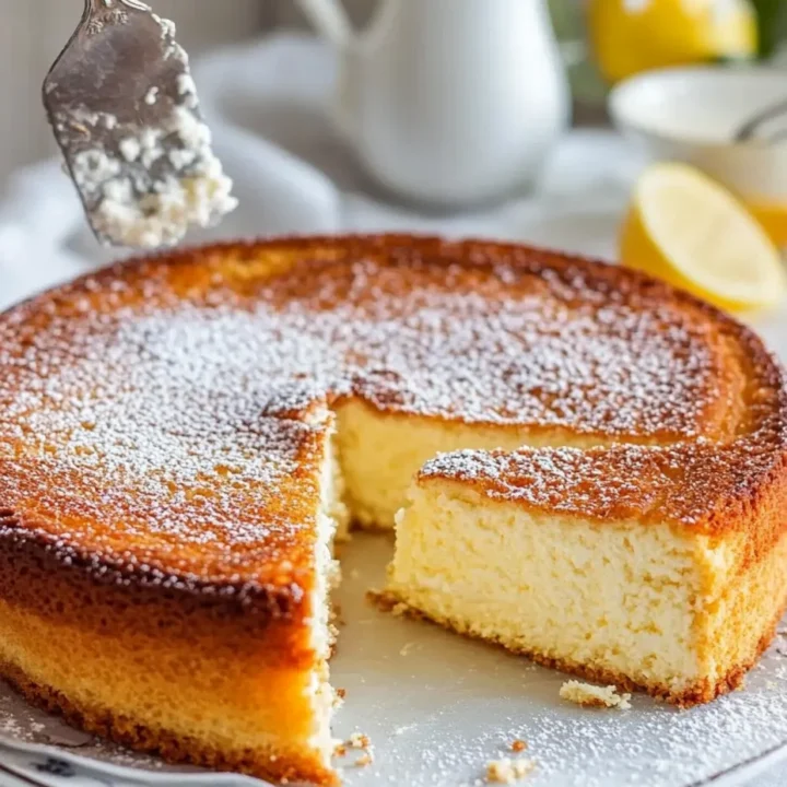 Traditional Italian Ricotta Cake