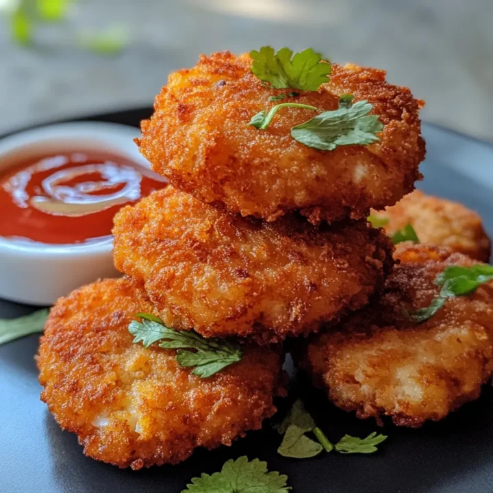 Crispy Homemade Chicken Fritters