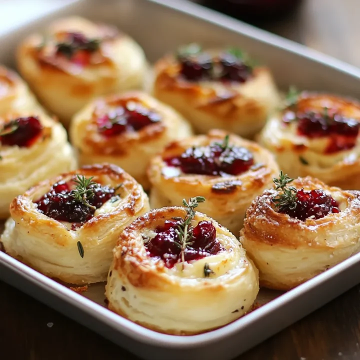 Cranberry Brie Pull-Apart Bites