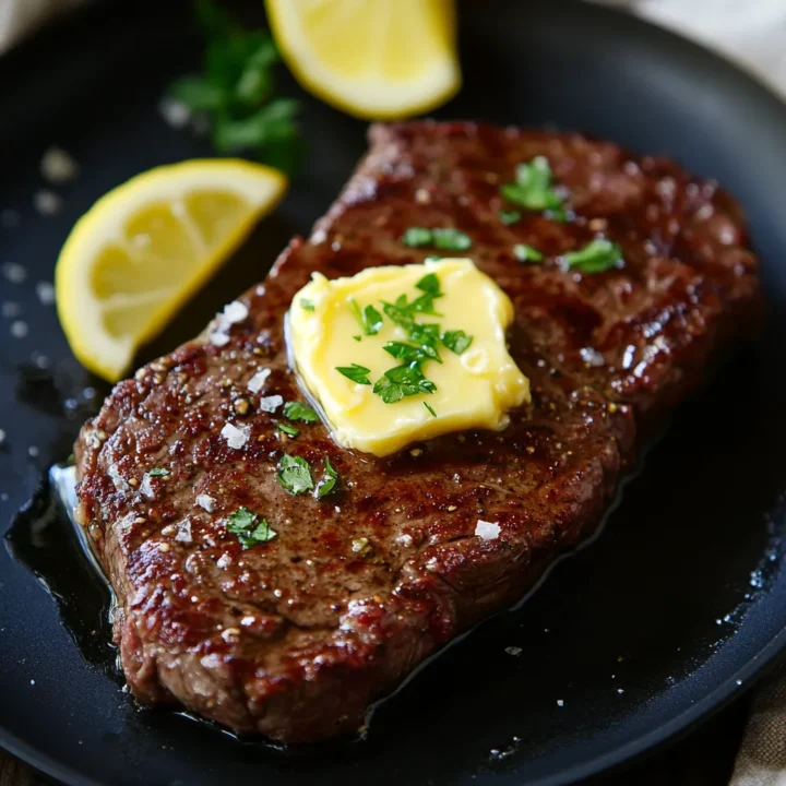 Sizzling Cowboy Butter Steak