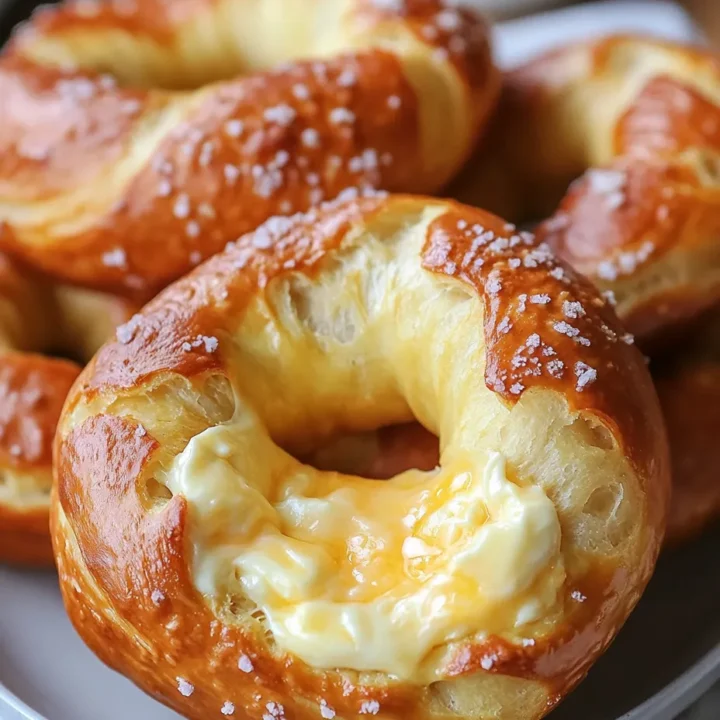 Cheese-Stuffed Soft Pretzels: A Delicious Twist on a Classic Snack