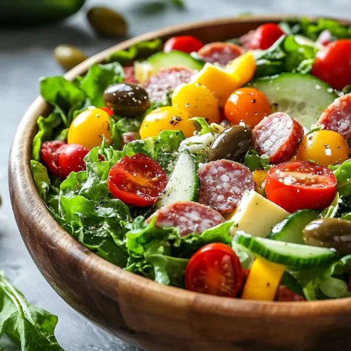 Italian Grinder Salad: A Flavorful Twist on a Classic Recipe