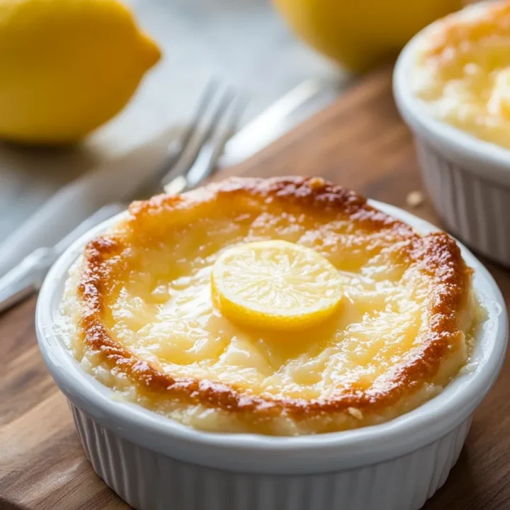 Baby Lemon Impossible Pies: A Delightful Twist on a Classic Dessert