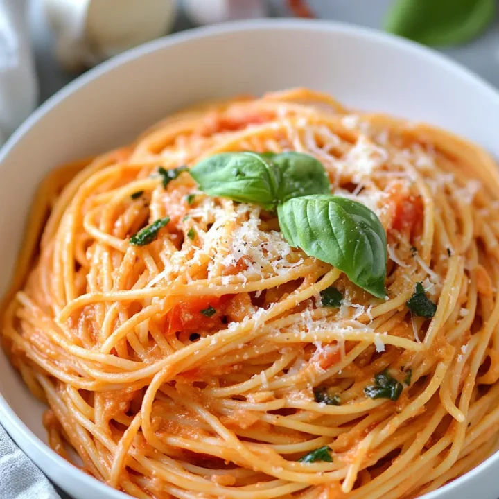Creamy Tomato Garlic Pasta: A Delectable Delight for Any Occasion