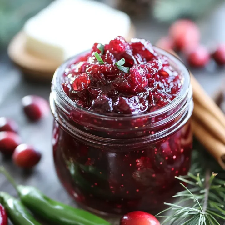 Spicy Cranberry Jalapeño Cowboy Candy