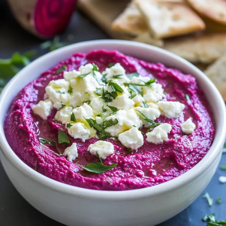 Creamy Beet and Feta Dip: A Delightful Culinary Adventure