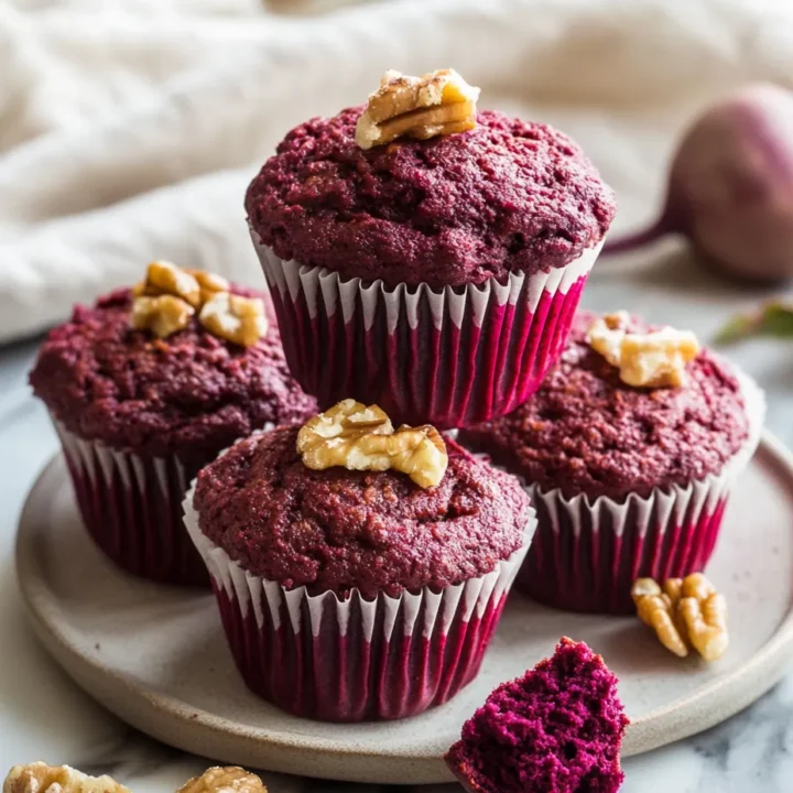 Moist Beet Muffins Recipe