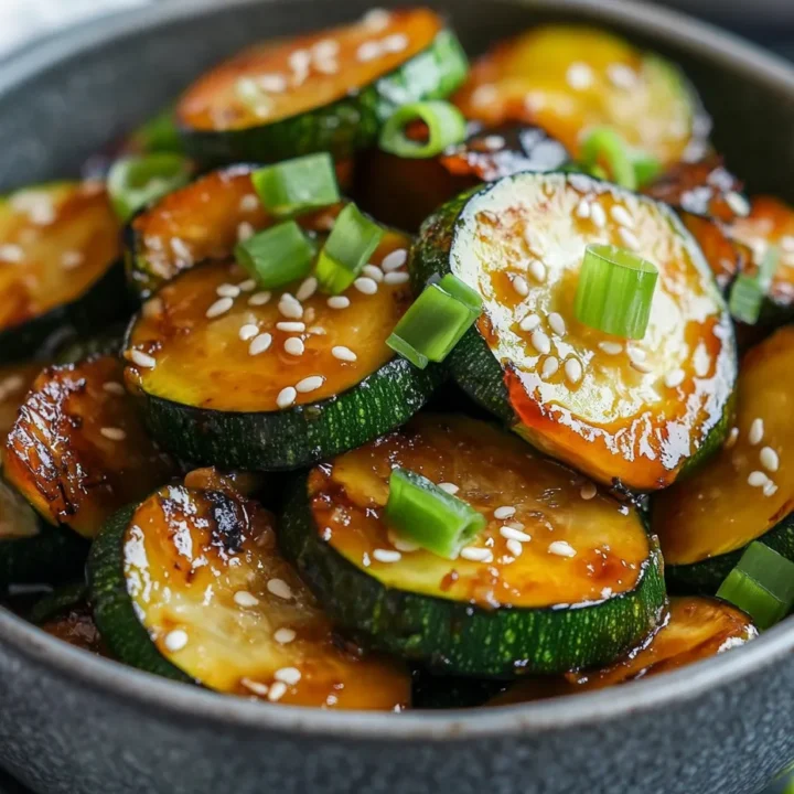 Hibachi Style Zucchini Recipe