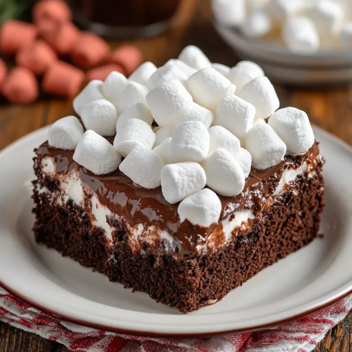 Hot Cocoa Poke Cake: A Delicious Winter Delight