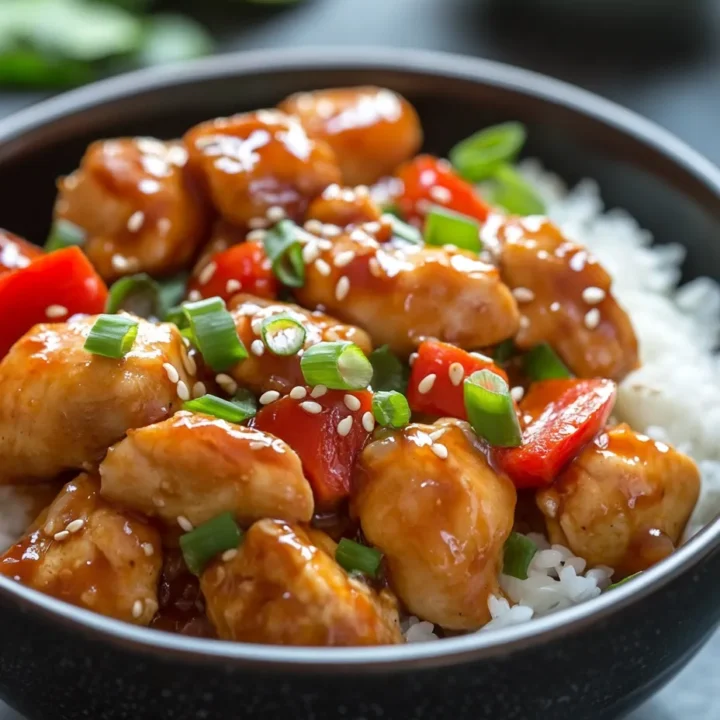 Slow Cooker Sweet Chili Chicken