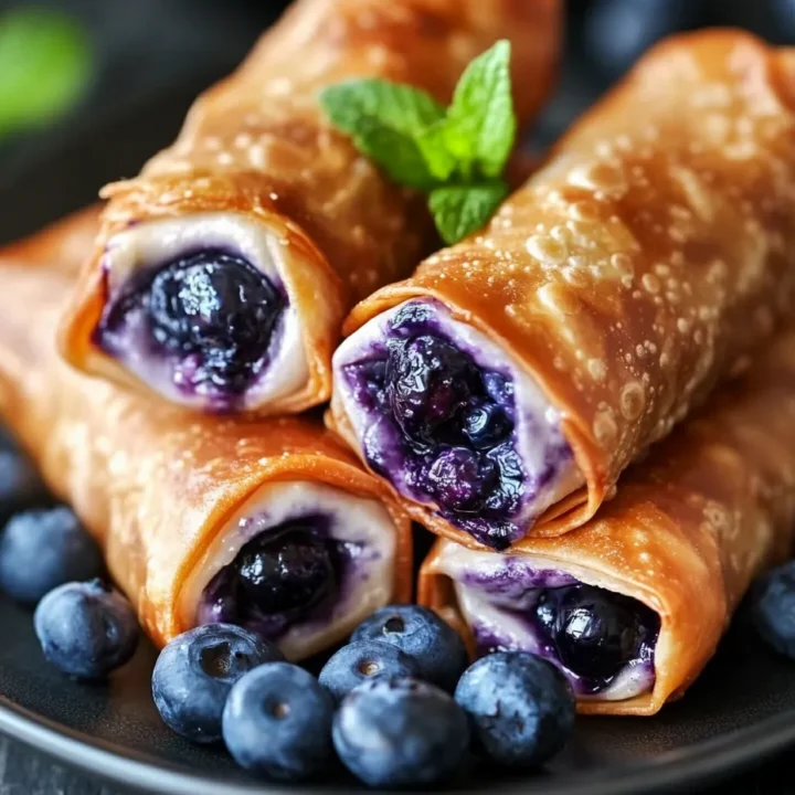 Blueberry Cream Cheese Egg Rolls: A Delicious Twist on a Classic Treat