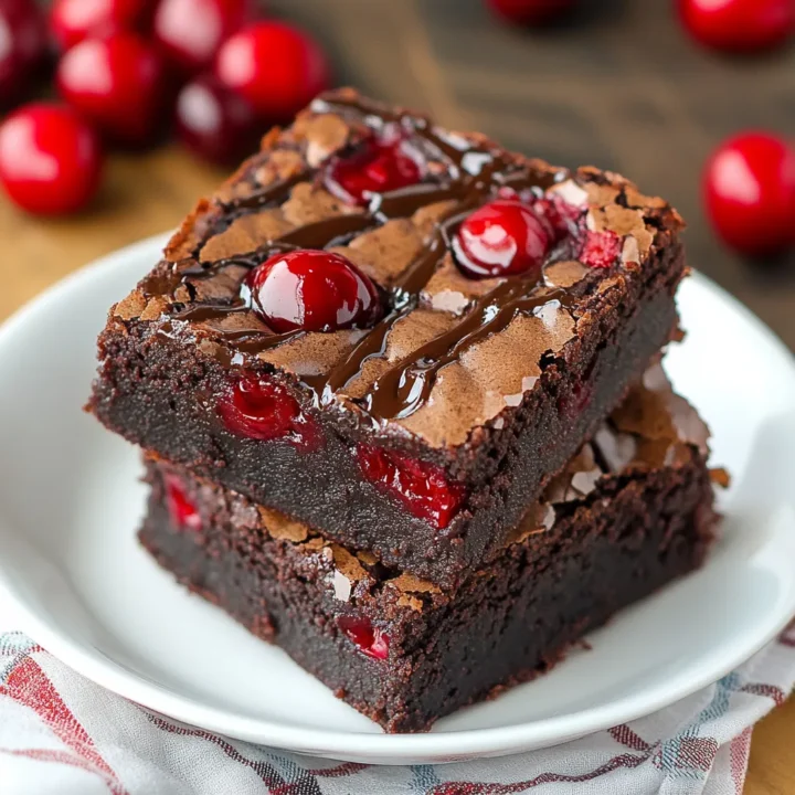 Gooey Brownie Cherry Fudge Swirl: A Decadent Delight
