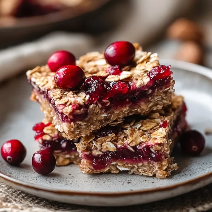 Cranberry Sauce Oat Bars: A Delicious and Nutritious Treat