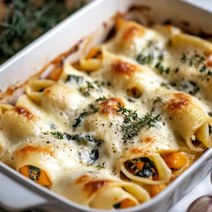 Festive Christmas Stuffed Pasta