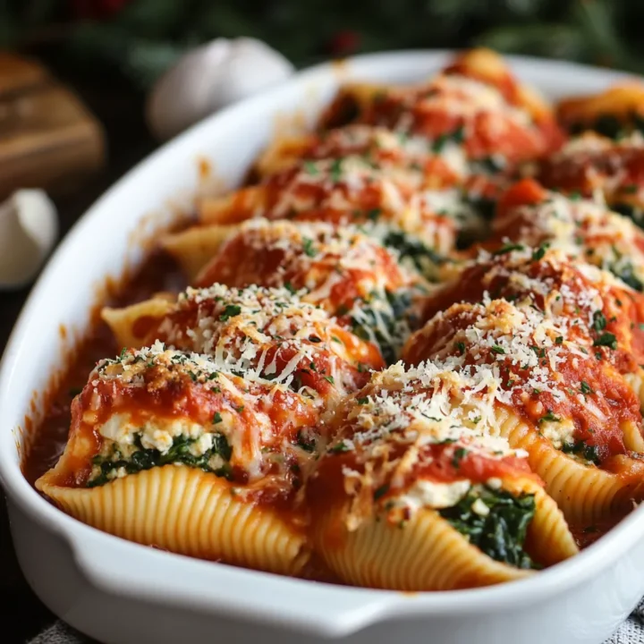 Christmas Stuffed Shells Recipe