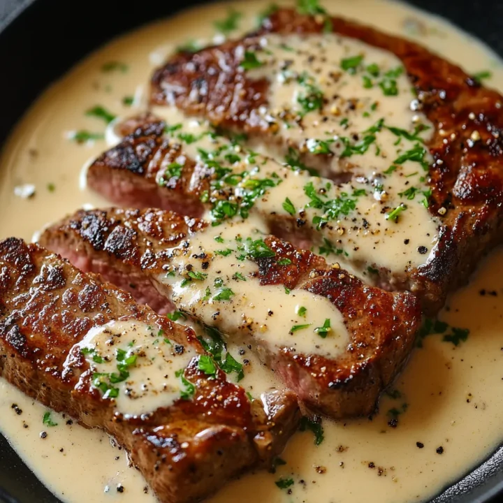 Garlic Butter Steak Parmesan Cream: A Culinary Delight