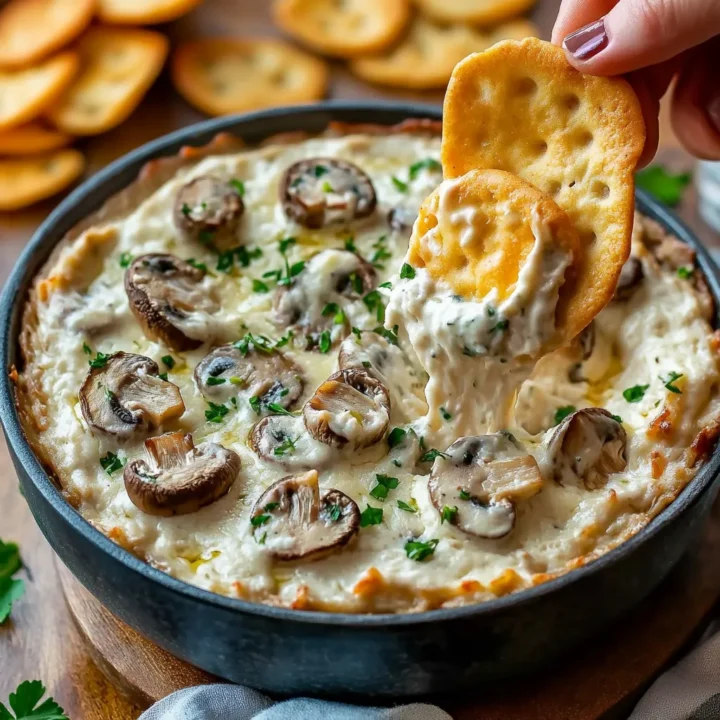 Creamy Stuffed Mushroom Dip: A Deliciously Indulgent Recipe