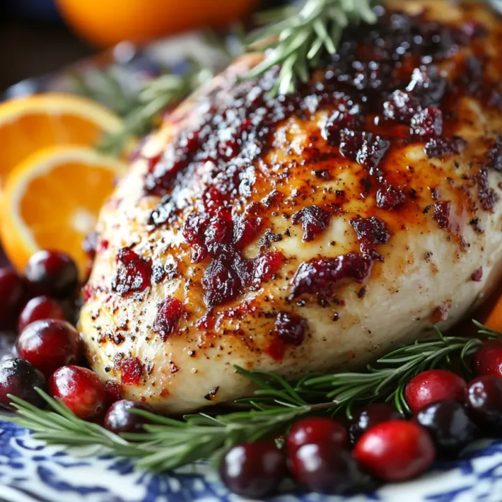 Cranberry Orange Turkey Breast: A Flavorful Holiday Delight