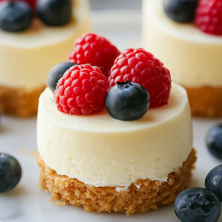 Mini Ricotta Cheesecake Recipe
