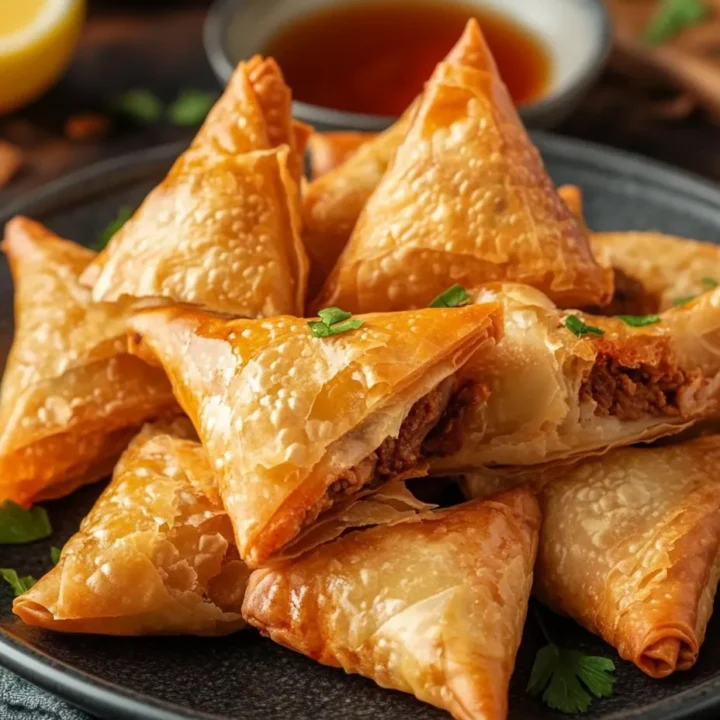 Moroccan Spiced Chicken Briouats