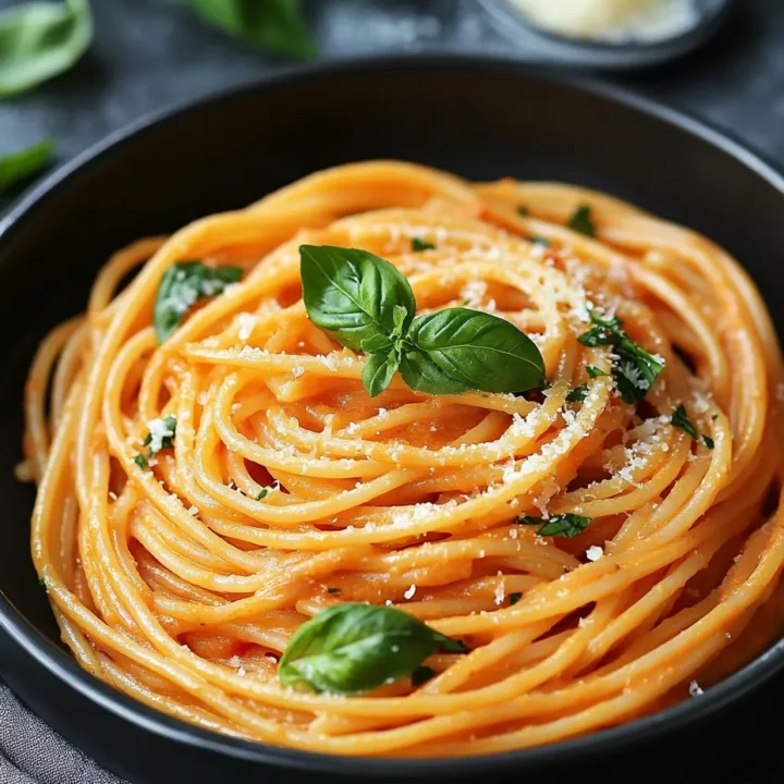 Creamy Tomato Garlic Pasta