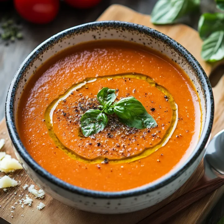 Homemade Tomato Soup Recipe