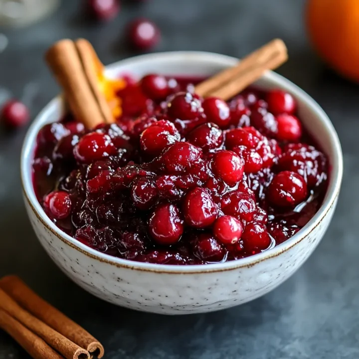 Easy Homemade Cranberry Sauce