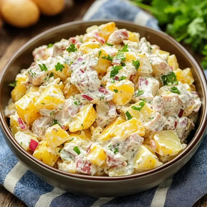 Classic Steakhouse Potato Salad