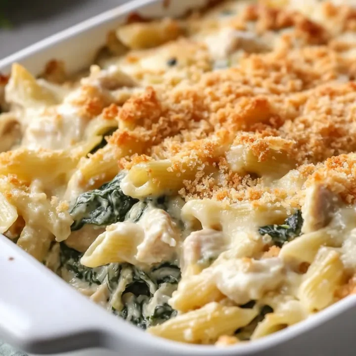 Creamy Chicken Spinach Casserole: A Delightful Comfort Food Recipe