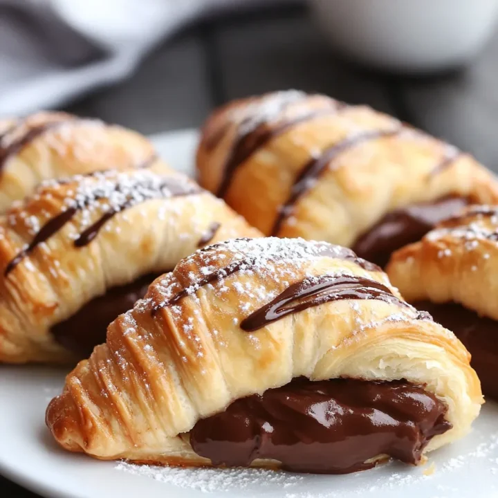 Nutella Crescent Roll Dessert: A Decadent Delight