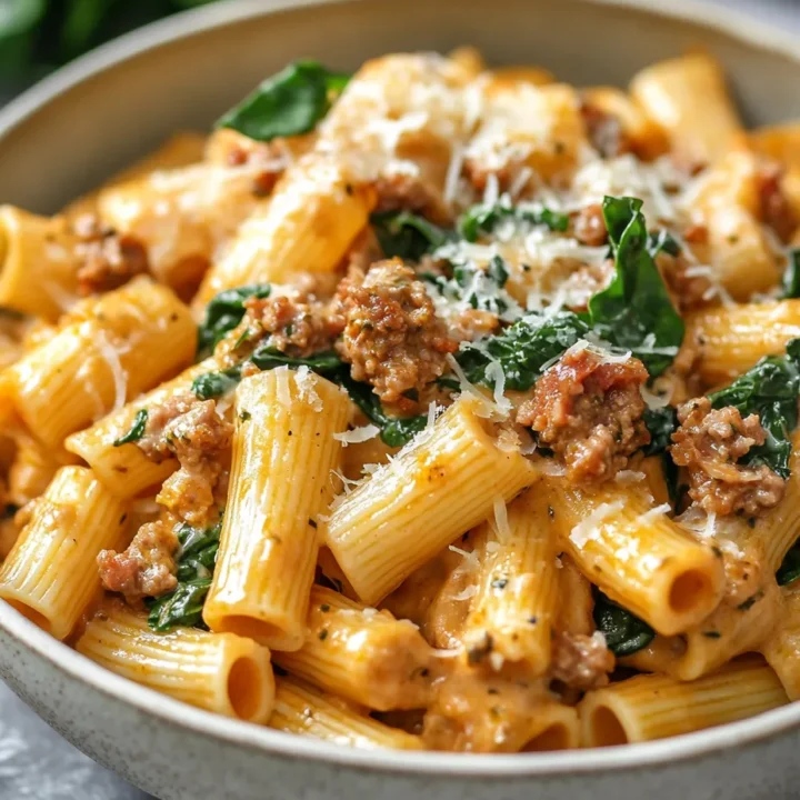 Creamy Sausage Rigatoni: A Deliciously Indulgent Recipe