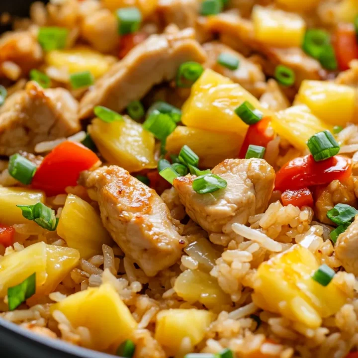Easy Pineapple Chicken Rice Recipe