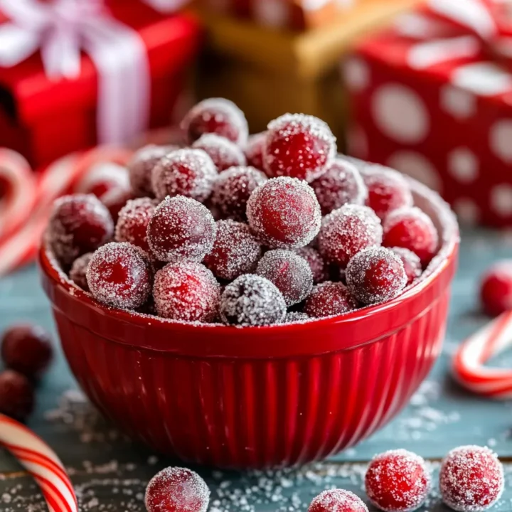 Easy Candied Cranberries Recipe