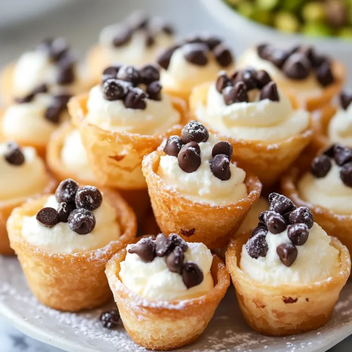 Mini Cannoli Cups: A Delicious Twist on a Classic Dessert