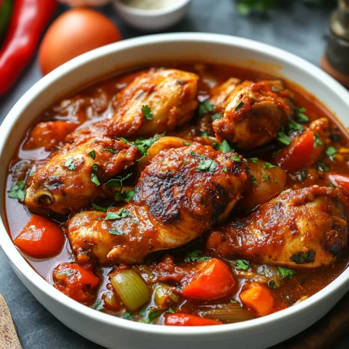 Spicy Nigerian Chicken Stew