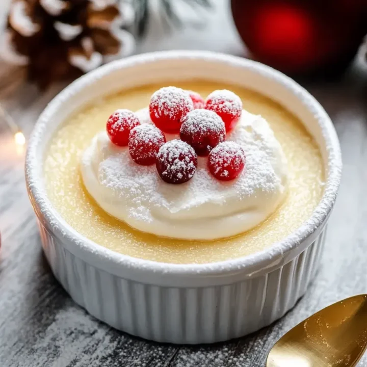 Homemade Eggnog Pudding: A Festive Delight
