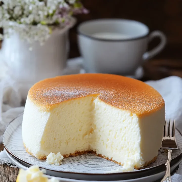 Japanese Cotton Cheesecake: A Fluffy Delight