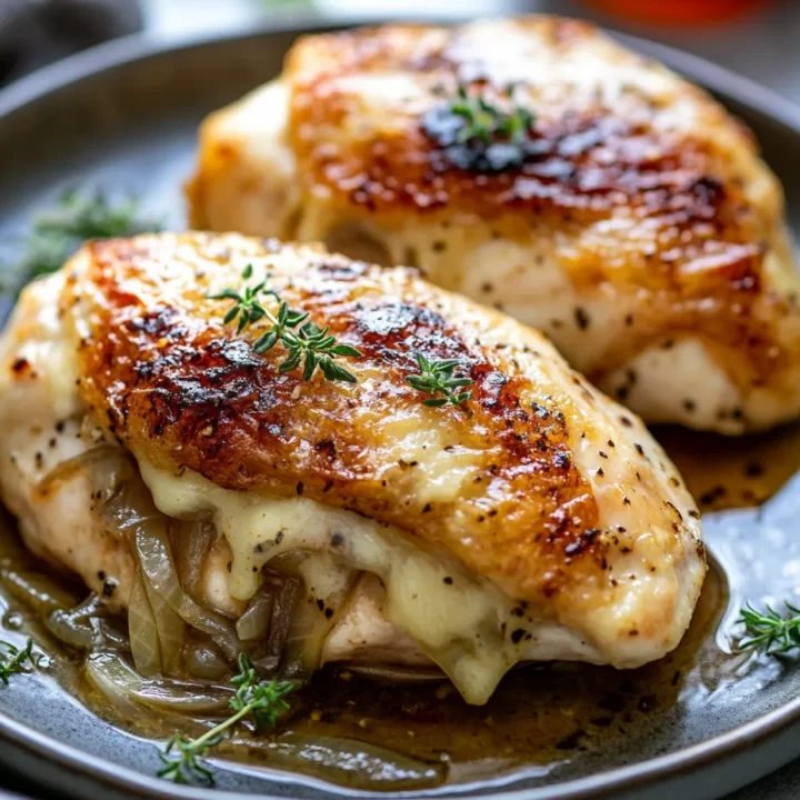 French Onion Stuffed Chicken: A Flavorful Culinary Delight