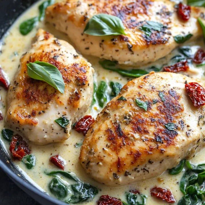 Creamy Tuscan Chicken Recipe