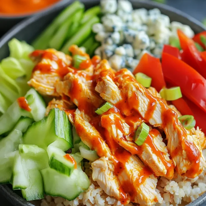 Buffalo Chicken Bowls Recipe