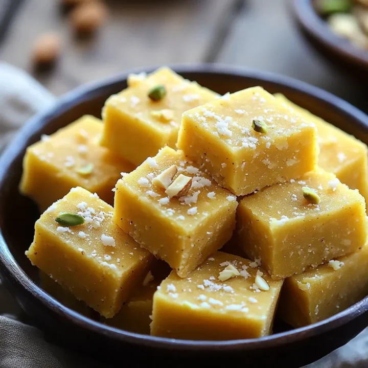 Traditional Besan Barfi Recipe