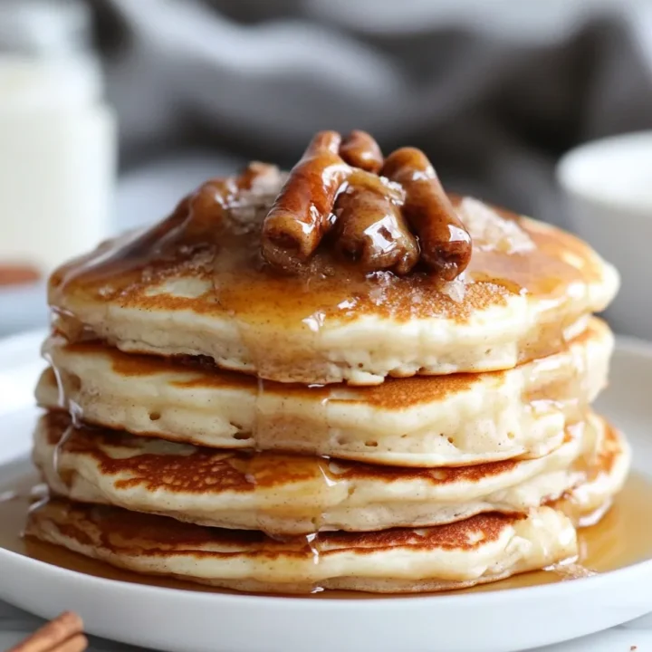 Cinnamon Roll Pancakes Recipe