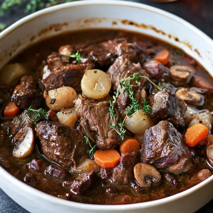 Classic Beef Bourguignon Recipe