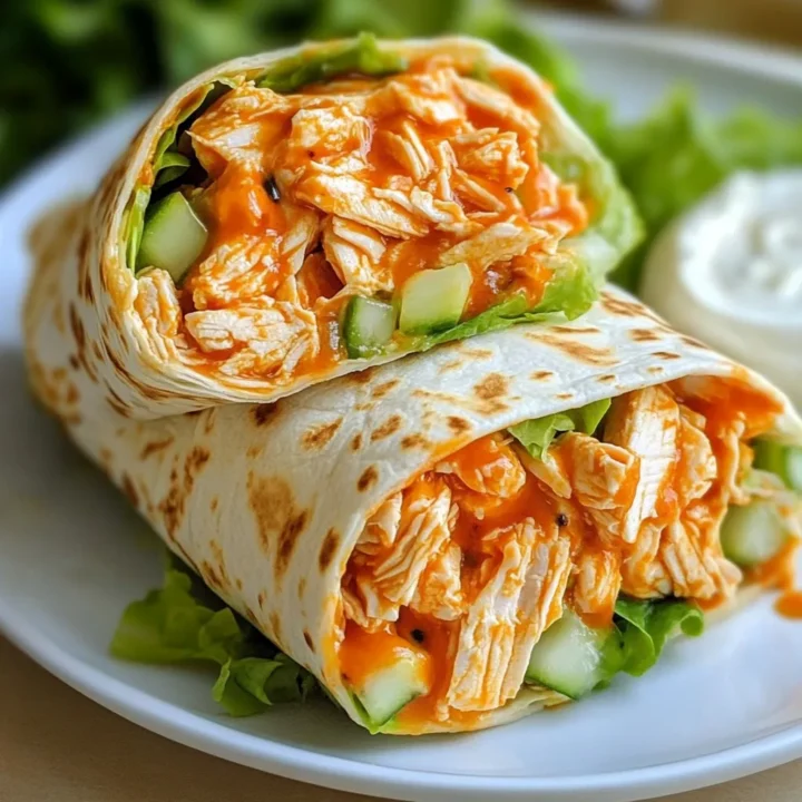 Buffalo Chicken Wraps: A Flavor Explosion in Every Bite